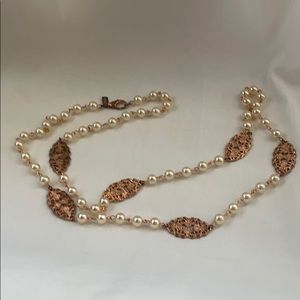 Necklace and earrings